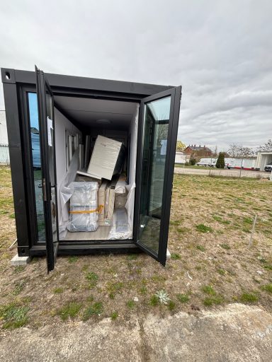 Geringe Transportbreite 